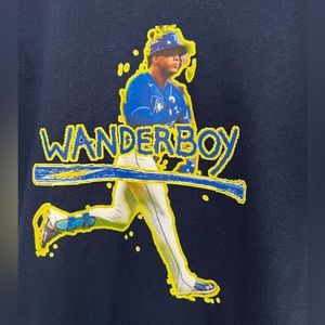 MENS “Wanderboy” Tampa Bay Rays WANDER FRANCO Shirt Size Large